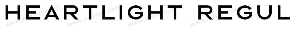 HEARTLIGHT Regular字体转换
